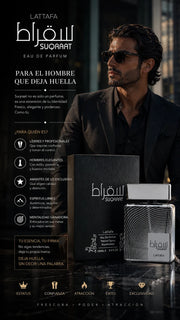 Perfume Lattafa Suqraat Eau de Parfum 100ml Original