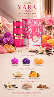 Perfume Lattafa Yara Candy Eau de Parfum 100ml Original