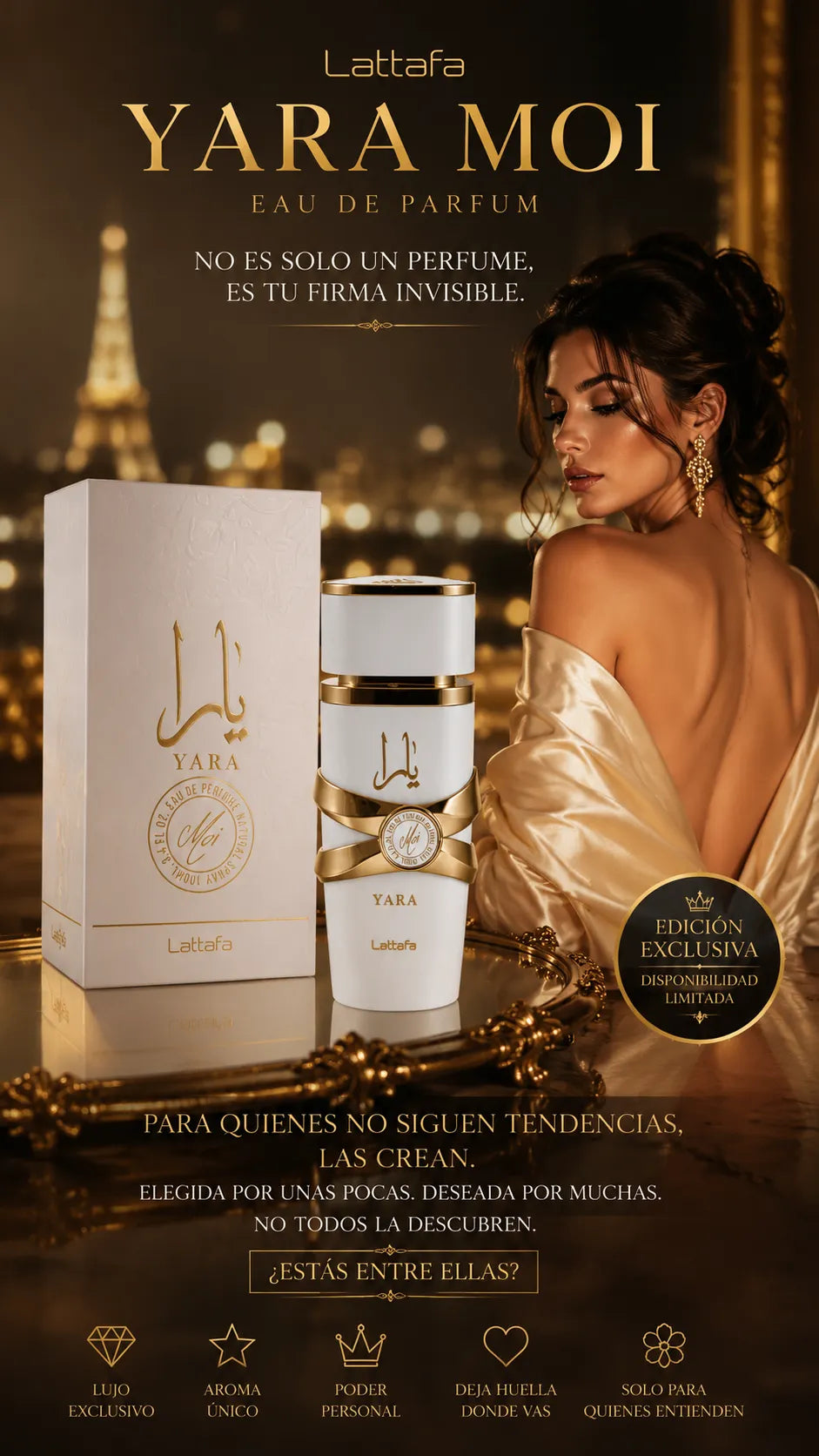 Perfume Lattafa Yara Moi Eau de Parfum 100ml Original