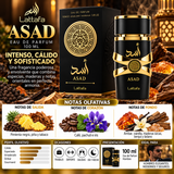 Lattafa Asad Eau de Parfum 100ml - Original y Elegante
