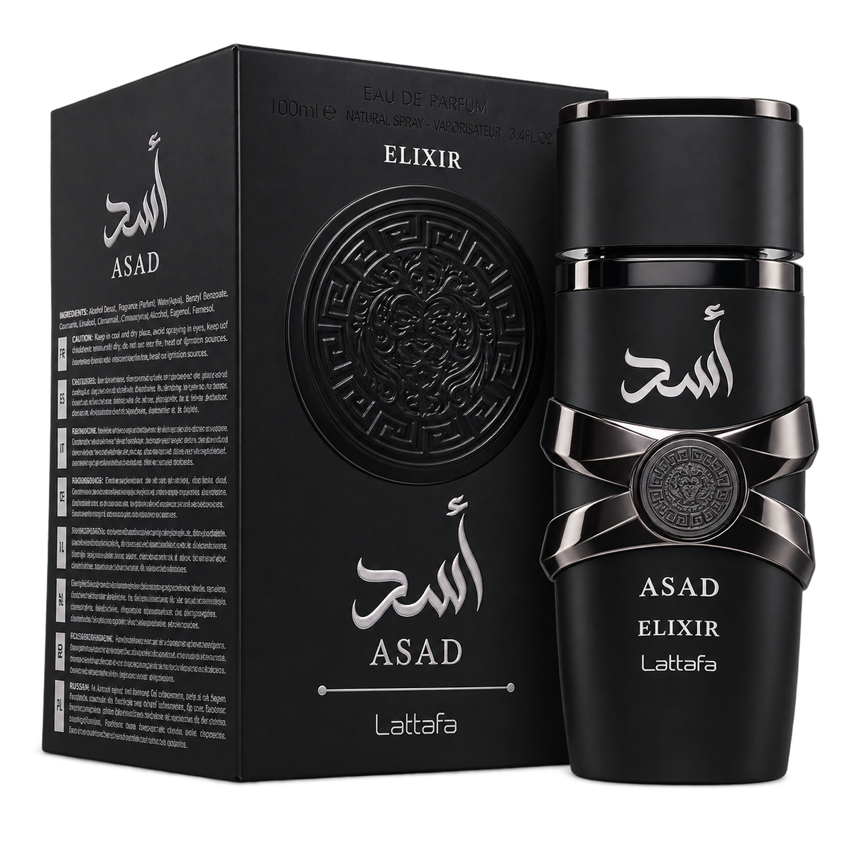 Lattafa Asad Elixir Eau de Parfum 100ml Original - La Fragancia que Deja Huella — imagen 1