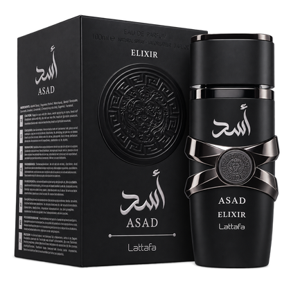 Lattafa Asad Elixir Eau de Parfum 100ml Original - La Fragancia que Deja Huella