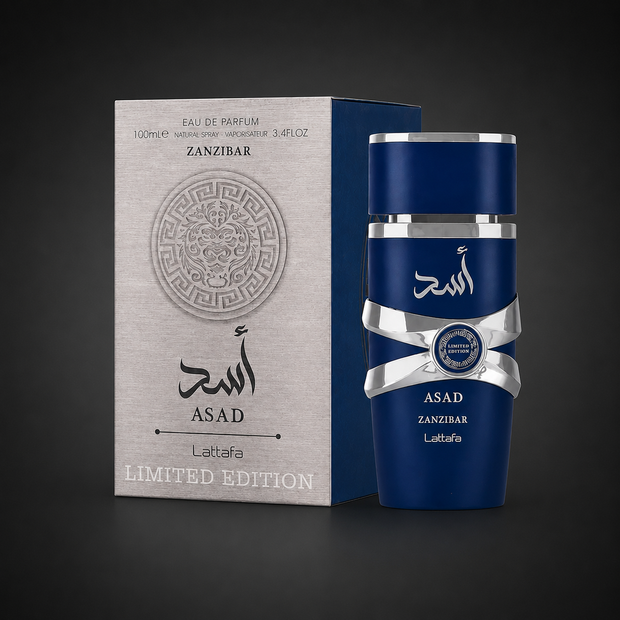 Perfume Lattafa Asad Zanzibar Limited Edition Eau de Parfum 100ml Original