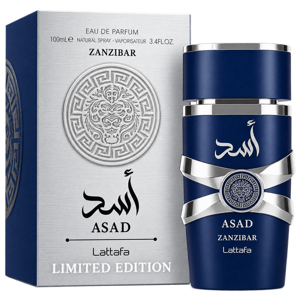 Lattafa Asad Zanzibar Limited Edition Eau de Parfum 100ml Original