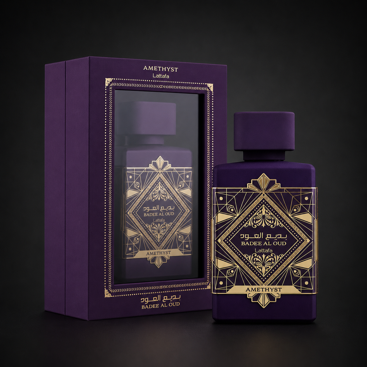 Perfume Lattafa Bade'e Al Oud Amethyst Eau de Parfum 100ml Original
