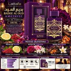 Lattafa Bade'e Al Oud Amethyst Eau de Parfum 100ml Original