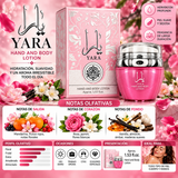 Crema Lattafa Yara Hand and Body Lotion 45g Original - Suavidad y Elegancia
