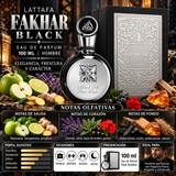Lattafa Pride Fakhar Black Eau de Parfum 100ml Original - Elegancia Masculina