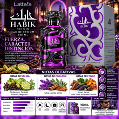 Lattafa Habik For Men Eau de Parfum 100ml - Original y Elegante