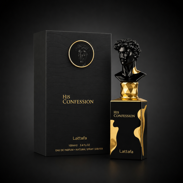 Perfume Lattafa His Confession Eau de Parfum 100ml Original