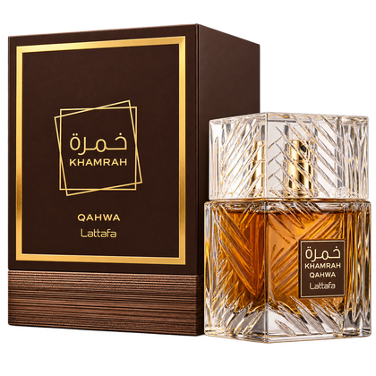 Lattafa Khamrah Qahwa Eau de Parfum 100ml Original - La Elegancia del Café Árabe