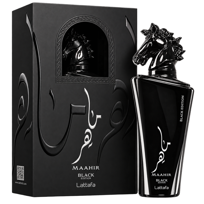 Lattafa Maahir Black Edition Eau de Parfum 100ml - Fragancia Original