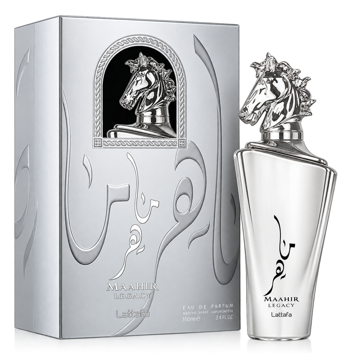 Lattafa Maahir Legacy Eau de Parfum 100ml Original - Elegancia Sofisticada