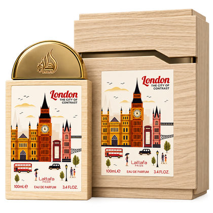 Lattafa Pride London The City of Contrast Eau de Parfum 100ml Original