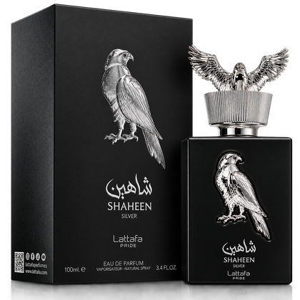 Lattafa Pride Shaheen Silver Eau de Parfum 100ml Original - Elegancia Inigualable