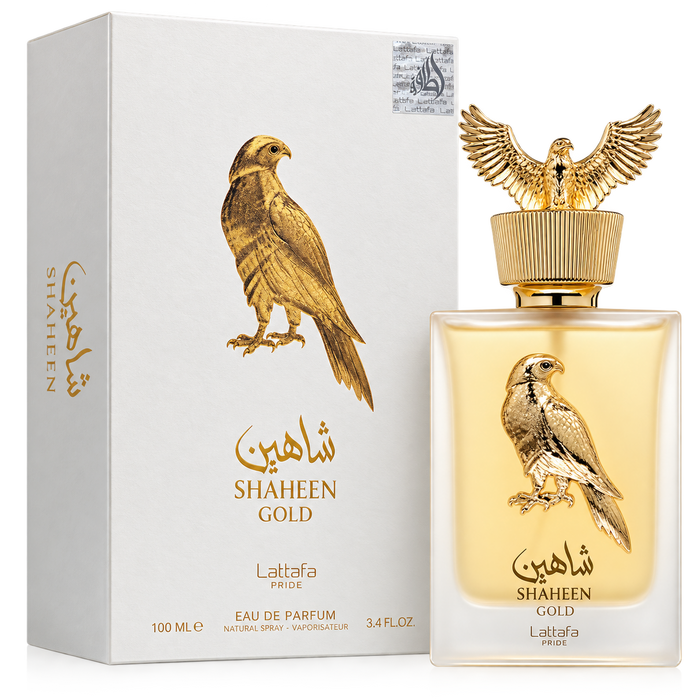 Lattafa Shaheen Gold Eau de Parfum 100ml - Elegancia y Distinción