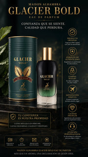 Perfume Maison Alhambra Glacier Bold Eau de Parfum 100ml Original