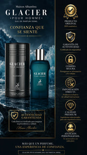 Perfume Maison Alhambra Glacier Pour Homme Eau de Parfum 100ml Original