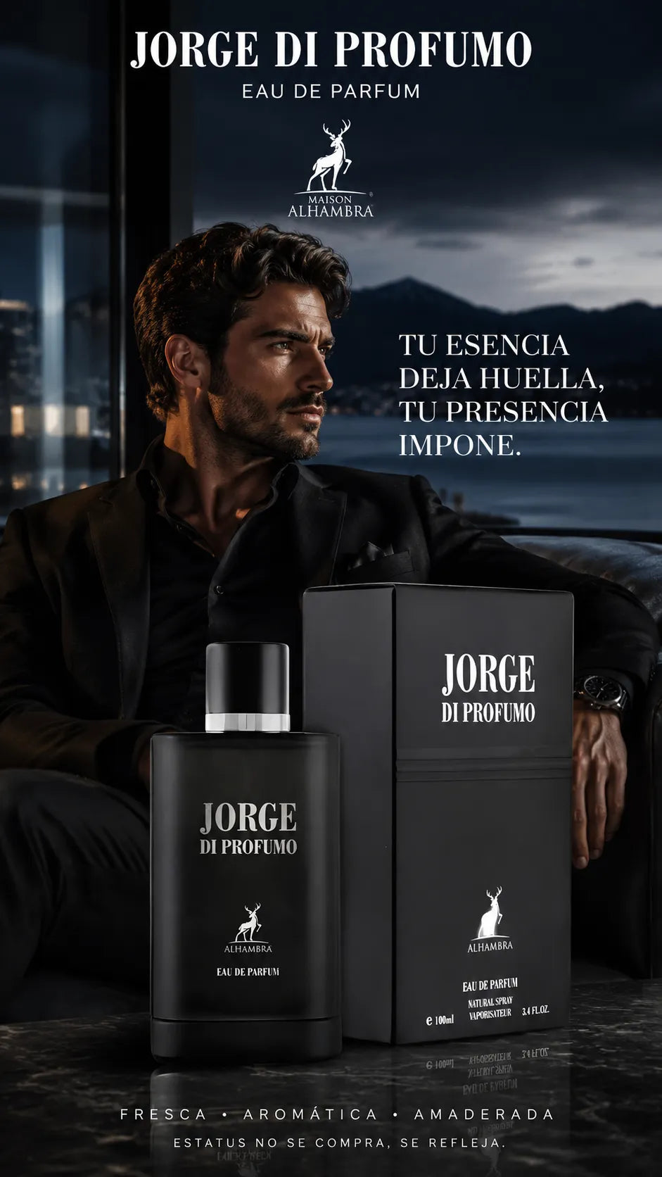 Perfume Maison Alhambra Jorge Di Profumo Eau de Parfum 100ml Original