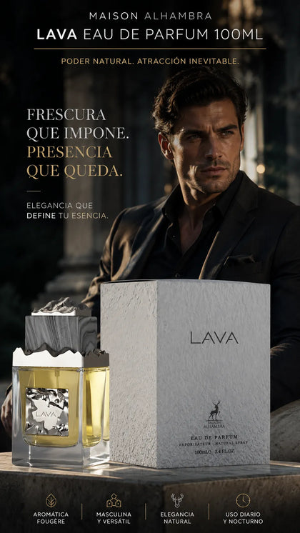 Perfume Maison Alhambra Lava Eau de Parfum 100ml Original