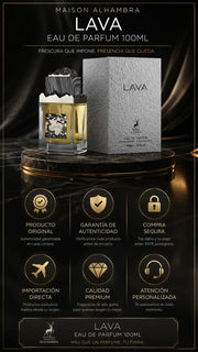 Perfume Maison Alhambra Lava Eau de Parfum 100ml Original