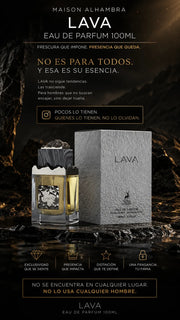 Perfume Maison Alhambra Lava Eau de Parfum 100ml Original