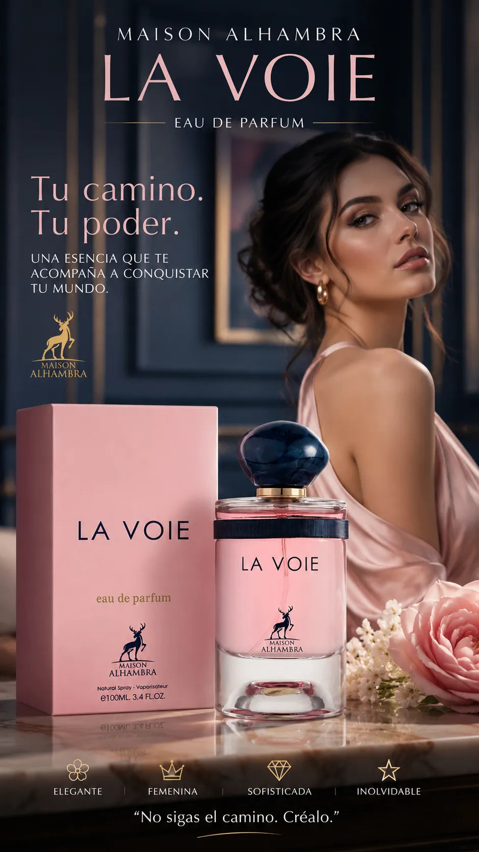 Perfume Maison Alhambra La Voie Eau de Parfum 100ml Original