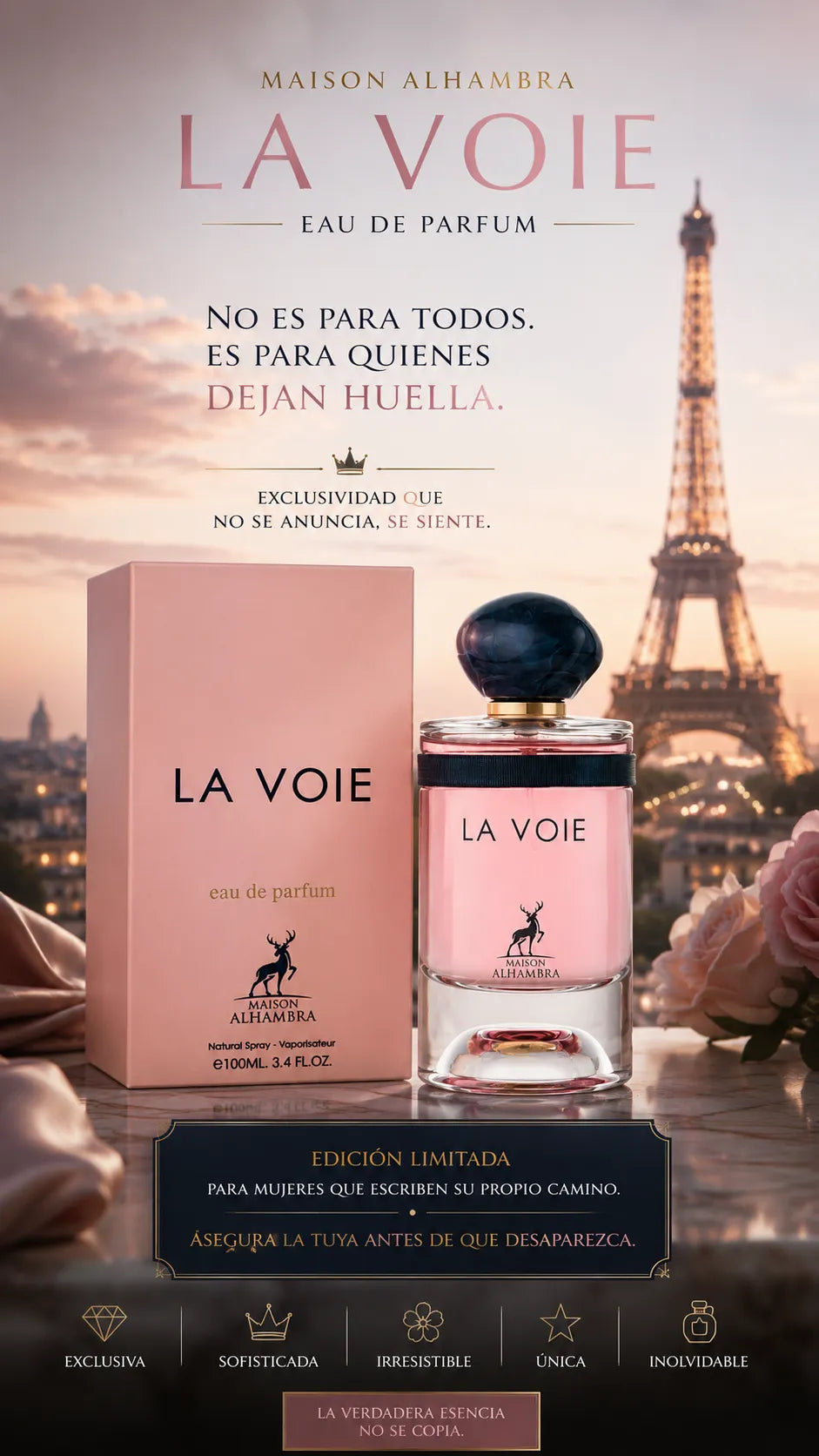 Perfume Maison Alhambra La Voie Eau de Parfum 100ml Original