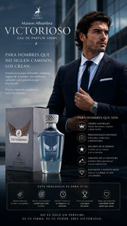 Perfume Maison Alhambra Victorioso Eau de Parfum 100ml Original