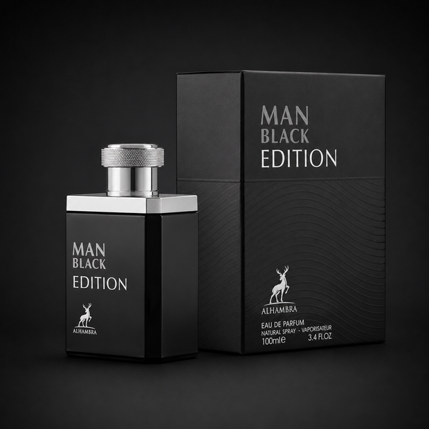Perfume Maison Alhambra Man Black Edition Eau de Parfum 100ml Original