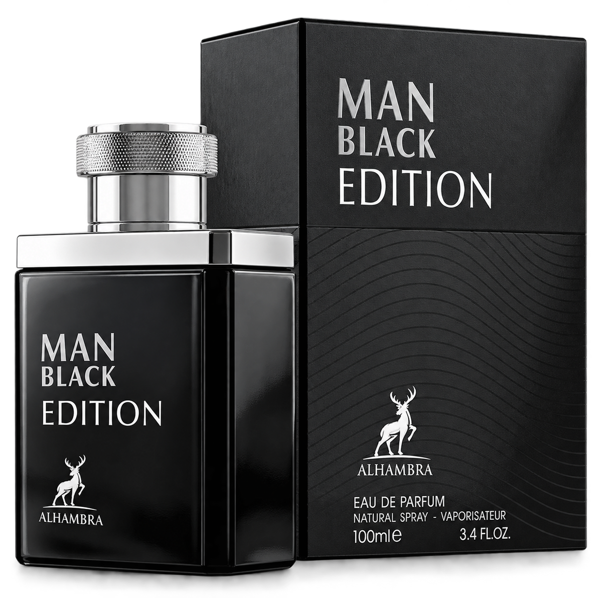 Maison Alhambra Man Black Edition Eau de Parfum 100ml Original — imagen 1