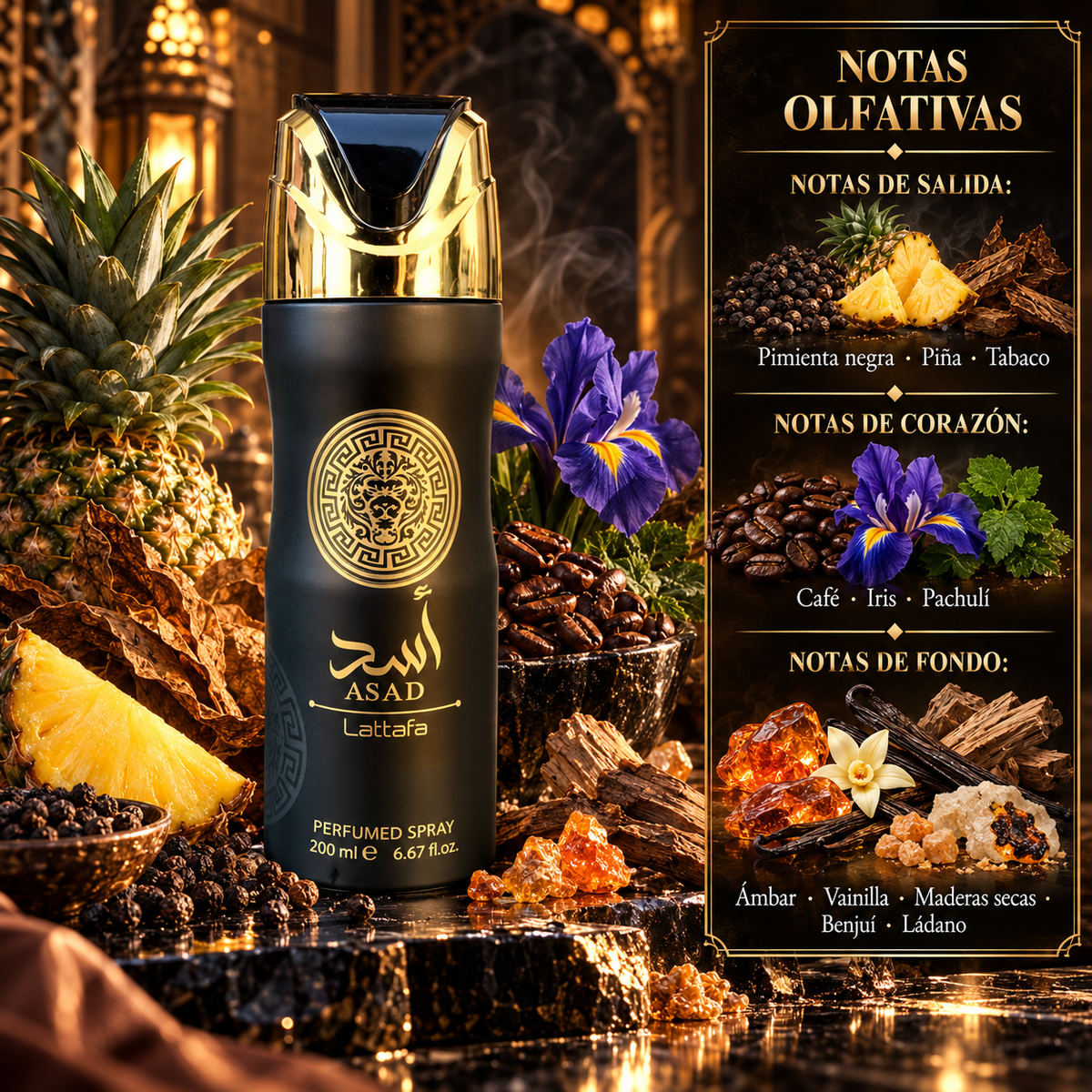 Body sprays árabes para hombre y mujer – Larga Duración — imagen 3