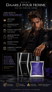 Perfume Rasasi Daarej Pour Homme Eau de Parfum 100ml Original