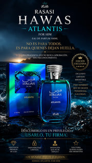 Perfume Rasasi Hawas Atlantis For Him Eau de Parfum 100ml Original