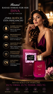 Perfume Rasasi Hawas For Her Diva Eau de Parfum 100ml Original