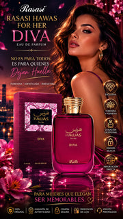 Perfume Rasasi Hawas For Her Diva Eau de Parfum 100ml Original