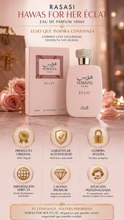 Perfume Rasasi Hawas For Her Éclat Eau de Parfum 100ml Original