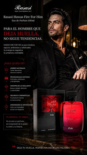 Perfume Rasasi Hawas Fire For Him Eau de Parfum 100ml Original