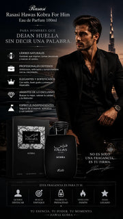 Perfume Rasasi Hawas Kobra For Him Eau de Parfum 100ml Original