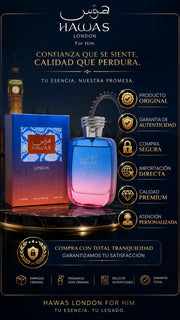 Perfume Rasasi Hawas London For Him Eau de Parfum 100ml Original