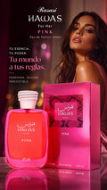 Perfume Rasasi Hawas For Her Pink Eau de Parfum 100ml Original