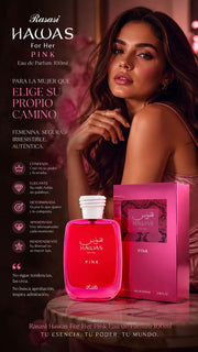 Perfume Rasasi Hawas For Her Pink Eau de Parfum 100ml Original