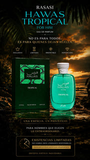 Perfume Rasasi Hawas Tropical For Him Eau de Parfum 100ml Original