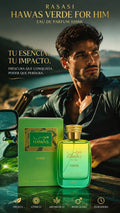 Perfume Rasasi Hawas Verde For Him Eau de Parfum 100ml Original