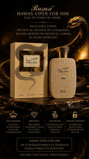 Perfume Rasasi Hawas Viper For Him Eau de Parfum 100ml Original