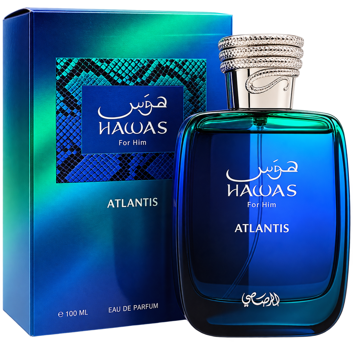 Rasasi Hawas Atlantis For Him Eau de Parfum 100ml - Original y Exclusivo — imagen 1