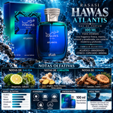 Rasasi Hawas Atlantis For Him Eau de Parfum 100ml - Original y Exclusivo