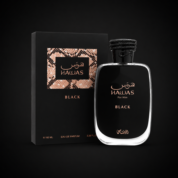 Perfume Rasasi Hawas Black For Him Eau de Parfum 100ml Original