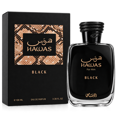 Rasasi Hawas Black For Him Eau de Parfum 100ml Original