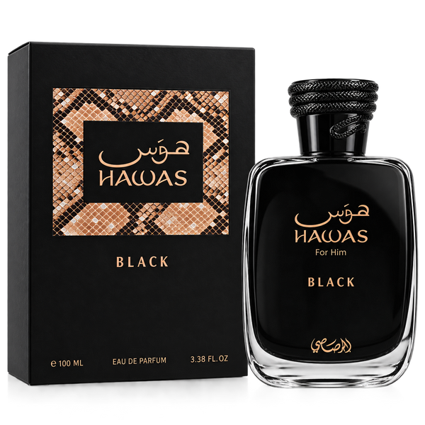 Rasasi Hawas Black For Him Eau de Parfum 100ml Original